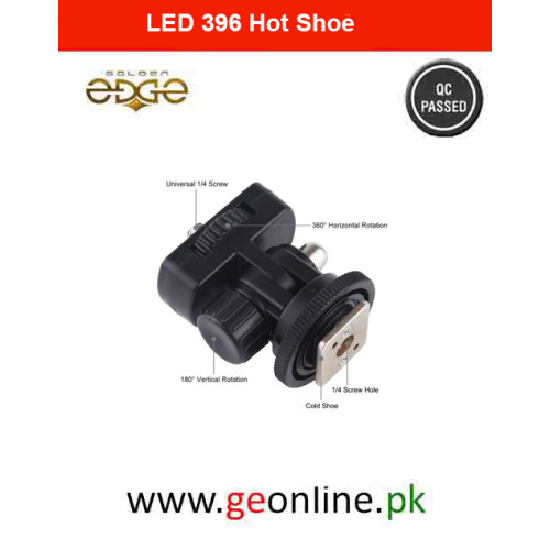 Universal 1/4 Hotshoe Cold shoe Mount Head For LED Mic or other items Universal 1/4 Hotshoe Cold shoe Mount Head For LED Mic or other items