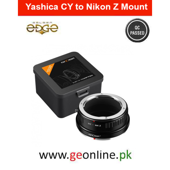 K&F Concept Lens Adapter Ring for Contax Yashica CY to Nikon Z Mount Z50 Z6 Z7 Camera K&F Concept Lens Adapter Ring for Contax Yashica CY to Nikon Z Mount Z50 Z6 Z7 Camera