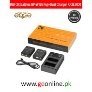 K&F 2X Battries NP-W126 Fuji+Dual Charger K&F KF28.0030