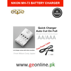 NIKON MH-73 BATTERY CHARGER (L830) For AA AAA Tubro Fast For Camera Flash Toys