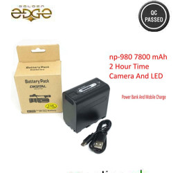 7800mAh NP F980 L-Series Info-Lithium Battery Pack for Sony Cameras LED Light NP-980 High Capacity 7800mAh NP F980 L-Series Info-Lithium Battery Pack for Sony Cameras LED Light NP-980 High Capacity