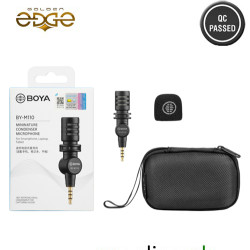 BOYA BY-M110 Condenser Microphone For Android Mobile with 3 Year Warranty BOYA BY-M110 Condenser Microphone For Android Mobile with 3 Year Warranty