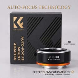 K&F Concept Canon EF/EF-S to EOS R Auto Focus Lens Adapter (KF06.467)