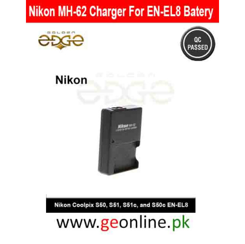 Nikon MH‑62 Battery Charger (for EN‑EL8)