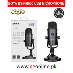 BOYA 3 Years Official Warranty - BOYA BY-PM500 USB Microphone ASMR Gaming Podcast Music