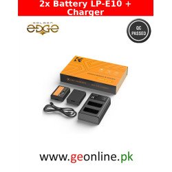 2x Battery LP-E10 1200mAh Dual Channel Charger KF28.0028