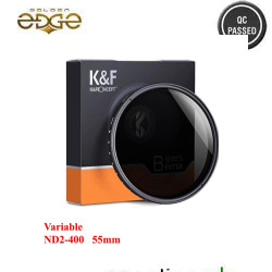 K&F Concept 55mm Variable Neutral Density ND Lens Filter K&F Concept 55mm Variable Neutral Density ND Lens Filter