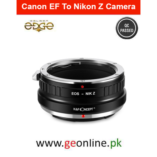 K&F CONCEPT Canon EF To Nikon Z Camera Lens Adapter Ring K&F CONCEPT Canon EF To Nikon Z Camera Lens Adapter Ring