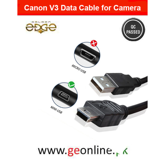 USB 2.0 Type A Male to Mini 5P Data Cable For DSLR Canon Nikon Laptop or Mobile Connect USB 2.0 Type A Male to Mini 5P Data Cable For DSLR Canon Nikon Laptop or Mobile Connect