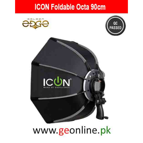 ICON Foldable Octa 90cm For Studio Flashgun lights