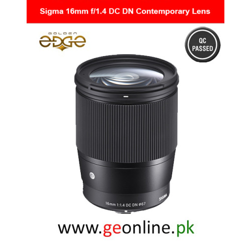 Sigma 16mm f1.4 DC DN Contemporary Lens for Sony E For a6300 a6400 a6500 a6600 Sigma 16mm f1.4 DC DN Contemporary Lens for Sony E For a6300 a6400 a6500 a6600