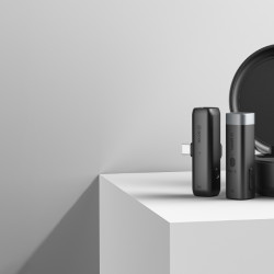 BOYA BY-WM3U 2.4GHz Wireless Microphone with Type-C, 3.5mm TRS & TRRS adapters & Charging case with 3 Years Warranty