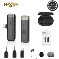 BOYA BY-WM3U 2.4GHz Wireless Microphone with Type-C, 3.5mm TRS & TRRS adapters & Charging case with 3 Years Warranty BOYA BY-WM3U 2.4GHz Wireless Microphone with Type-C, 3.5mm TRS & TRRS adapters & Charging case with 3 Years Warranty
