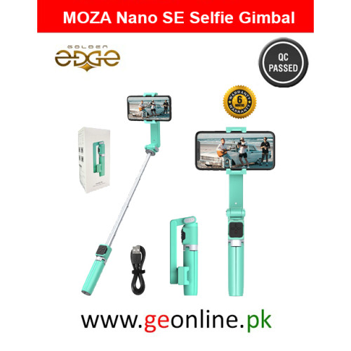 MOZA Nano SE Selfie Gimbal with Bluetooth Remote Color Black