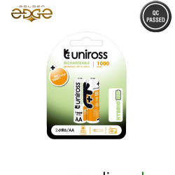 Uniross 1.5V Device Supported HYBRIO - 1000mAh Ni-Mh - AA - Rechargeable Batteries Best For Toys and AA Demanding Uniross 1.5V Device Supported HYBRIO - 1000mAh Ni-Mh - AA - Rechargeable Batteries Best For Toys and AA Demanding