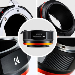 K&F Lens Adapter NIK to NEX K&F PRO (AI) KF06.436 K&F Lens Adapter NIK to NEX K&F PRO (AI) KF06.436
