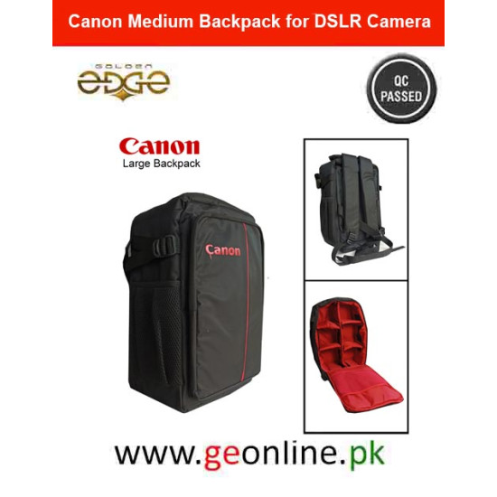 Canon Medium Backpack for DSLR Camera and Lenses,Batteries and other Accessories Canon Medium Backpack for DSLR Camera and Lenses,Batteries and other Accessories