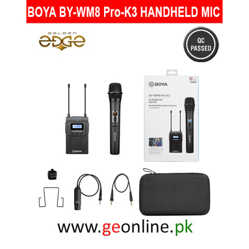 BOYA BY-WM8 Pro-K3  Wireless Handheld Microphone with 2 year warranty 