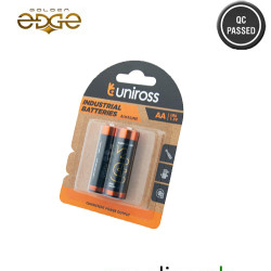Original Uniross 2 AAA Industrial Alkaline Battery Cells For Camera Blood Pressure Machine Torch Original Uniross 2 AAA Industrial Alkaline Battery Cells For Camera Blood Pressure Machine Torch