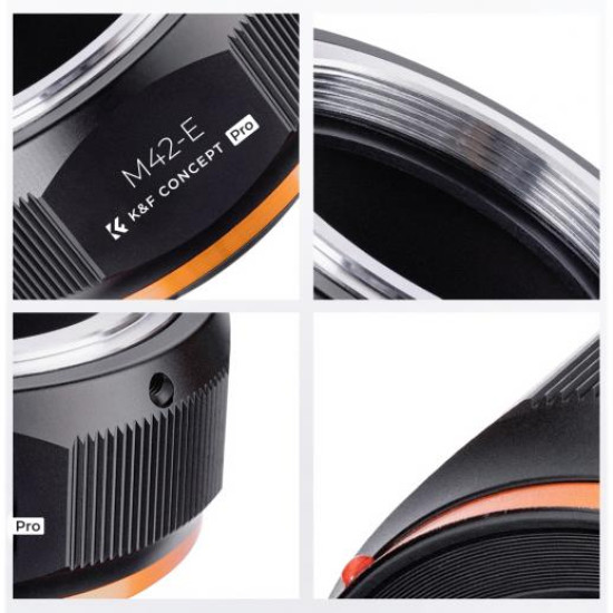 K&F Lens Adapter M42 to E Mount NEX K&F PRO KF06.435