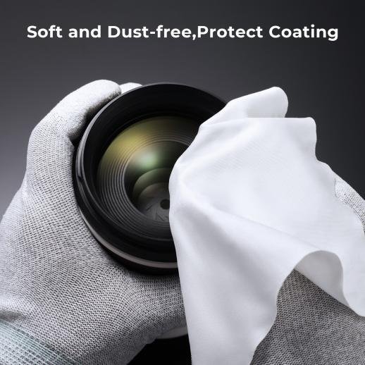 K&F Concept Microfiber Cleaning Cloth 20 PCS – Lens, Camera, Screen & Glasses Cleaner