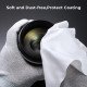 K&F Concept Microfiber Cleaning Cloth 20 PCS – Lens, Camera, Screen & Glasses Cleaner