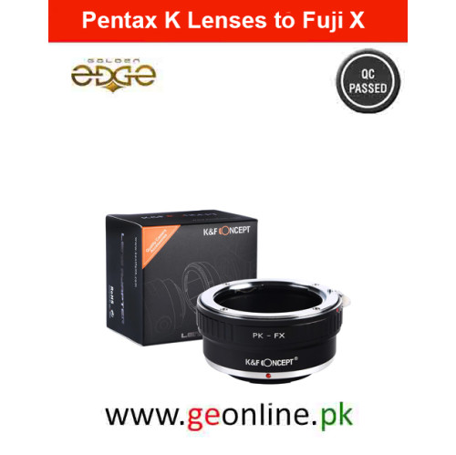 K&F Concept Pentax K Lenses to Fuji X Lens Mount Adapter K&F Concept Pentax K Lenses to Fuji X Lens Mount Adapter