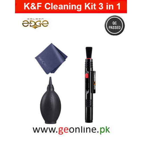 K&F Concept 3-in-1 Cleaning Kit For DSLR or Mirrorless Cameras
