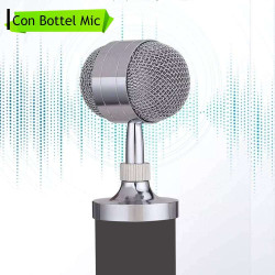 Bottle Condenser Microphone Mic m Shock Mount for Studio Recording & Broadcasting Live steaming Gaming Bottle Condenser Microphone Mic m Shock Mount for Studio Recording & Broadcasting Live steaming Gaming