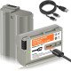 Kaster EN-EL15, EN-EL15a, EN-EL15b, EN-EL15c Battery Pack USB-C Charging for Nikon Cameras