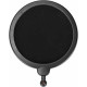 Microphone Isolation Shield Dual Layered Pop Wind Screen with Enhanced Flexible Stabilization Arm Pop Filter for Vocal Recording, Live Broadcasting Microphone Isolation Shield Dual Layered Pop Wind Screen with Enhanced Flexible Stabilization Arm Pop Filter for Vocal Recording, Live Broadcasting