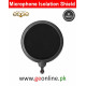 Microphone Isolation Shield Dual Layered Pop Wind Screen with Enhanced Flexible Stabilization Arm Pop Filter for Vocal Recording, Live Broadcasting Microphone Isolation Shield Dual Layered Pop Wind Screen with Enhanced Flexible Stabilization Arm Pop Filter for Vocal Recording, Live Broadcasting