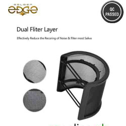 Professionally Upgraded U‑Shaped Pop Filter and Windscreen Mask Professionally Upgraded U‑Shaped Pop Filter and Windscreen Mask
