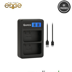 charger-canon-lp-e6-dual-channel-qumox charger-canon-lp-e6-dual-channel-qumox
