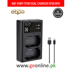 K&F Sony FZ100 Dual Charger Type c Charging Port | KF28.0010