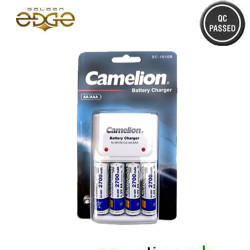 Combo Pack Camelion Cell AA 2700mAh 4Pcs + Charger BC1010B AA AAA Cell Charger BC1010
