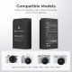 K&F Concept LP-E12 Dual Channel Battery Charger with 2-Pack Batteries for Canon