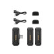 BOYA BY-WM3T2-U2 Dual Channel Wireless Microphone System with USB Type-C Connector for Mobile with 3 Years Warranty 