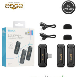 BOYA BY-WM3T2-U2 Dual Channel Wireless Microphone System with USB Type-C Connector for Mobile with 3 Years Warranty  BOYA BY-WM3T2-U2 Dual Channel Wireless Microphone System with USB Type-C Connector for Mobile with 3 Years Warranty