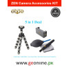ZEN Camera Accessories KIT with Gorilla Octopus_Tripod Cleaning KIT and Pen Micro Fiber Cloth