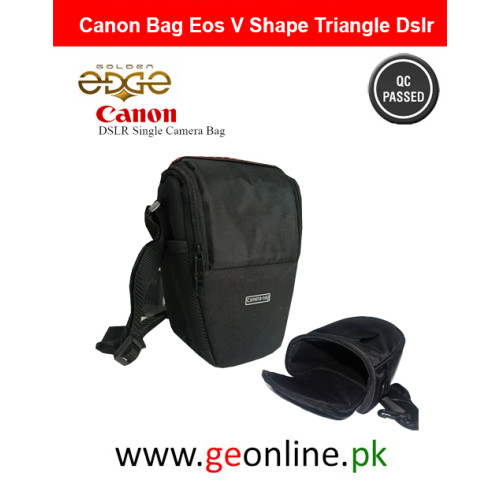 Canon DSLR Camera Bag EOS V Shape Triangle Design