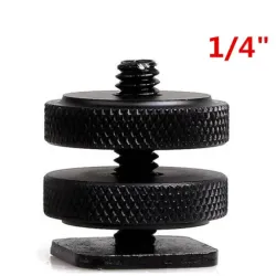 Hot Shoe To 1/4 Tripod Mount Adapter Hot Shoe To 1/4 Tripod Mount Adapter