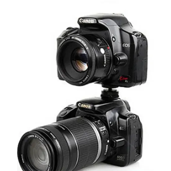 Hot Shoe To 1/4 Tripod Mount Adapter