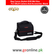 Bag Canon Stylish EOS Mid Size For DSLR Camera And Accessries- Black