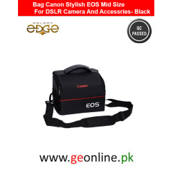 Bag Canon Stylish EOS Mid Size For DSLR Camera And Accessries- Black Bag Canon Stylish EOS Mid Size For DSLR Camera And Accessries- Black