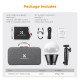 K&F PL-60B 60W Bi-Color COB Light with Built-in 4500mAh Battery and Type-C PD Fast Charging K&F PL-60B 60W Bi-Color COB Light with Built-in 4500mAh Battery and Type-C PD Fast Charging