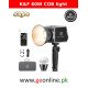 K&F PL-60B 60W Bi-Color COB Light with Built-in 4500mAh Battery and Type-C PD Fast Charging K&F PL-60B 60W Bi-Color COB Light with Built-in 4500mAh Battery and Type-C PD Fast Charging