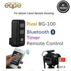 SHUTTER REMOTE TIMER PIXEL BG-100 BLUETOOTH CONTROL FOR CANON CAMERAS SHUTTER REMOTE TIMER PIXEL BG-100 BLUETOOTH CONTROL FOR CANON CAMERAS