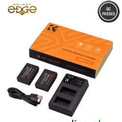 K&F Canon LP-E17 Battery Kit with 2 x Batteries and a Dual Charger | KF28.0014 K&F Canon LP-E17 Battery Kit with 2 x Batteries and a Dual Charger | KF28.0014