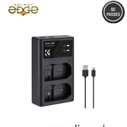 K&F Concept EN-EL15 Dual Channel Camera Battery Charger for Nikon